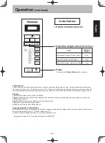 Preview for 8 page of Panasonic NN-ST 342M Operating Instruction And Cook Book