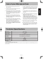 Preview for 12 page of Panasonic NN-ST 342M Operating Instruction And Cook Book