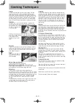 Preview for 14 page of Panasonic NN-ST 342M Operating Instruction And Cook Book