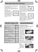 Preview for 30 page of Panasonic NN-ST 342M Operating Instruction And Cook Book