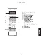 Preview for 75 page of Panasonic NN-ST253W Operating Instructions Manual