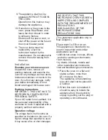 Preview for 5 page of Panasonic NN-ST25JB Operating Instructions Manual