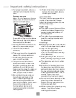 Preview for 6 page of Panasonic NN-ST25JB Operating Instructions Manual