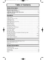 Preview for 2 page of Panasonic NN-ST340W Operating Instructions Manual