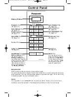 Preview for 14 page of Panasonic NN-ST340W Operating Instructions Manual