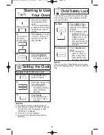 Preview for 15 page of Panasonic NN-ST340W Operating Instructions Manual