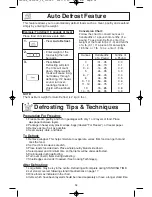 Preview for 18 page of Panasonic NN-ST340W Operating Instructions Manual