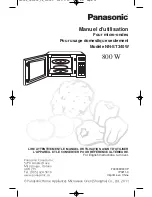 Preview for 33 page of Panasonic NN-ST340W Operating Instructions Manual