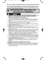 Preview for 36 page of Panasonic NN-ST340W Operating Instructions Manual