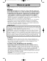 Preview for 41 page of Panasonic NN-ST340W Operating Instructions Manual