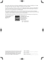 Preview for 2 page of Panasonic NN-ST342W Operating Instructions Manual