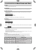 Preview for 11 page of Panasonic NN-ST342W Operating Instructions Manual