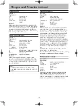 Preview for 25 page of Panasonic NN-ST342W Operating Instructions Manual