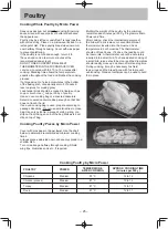 Preview for 27 page of Panasonic NN-ST342W Operating Instructions Manual