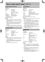 Preview for 36 page of Panasonic NN-ST342W Operating Instructions Manual