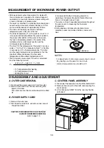 Preview for 13 page of Panasonic NN-ST342WKPQ Service Manual