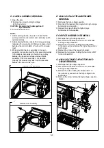 Preview for 14 page of Panasonic NN-ST342WKPQ Service Manual