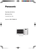 Preview for 1 page of Panasonic NN-ST34HB Operating Instructions Manual