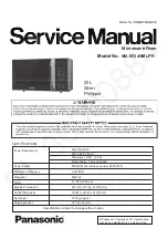 Panasonic NN-ST34HMLPK Service Manual preview