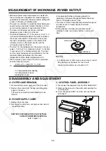 Preview for 13 page of Panasonic NN-ST34HMLPK Service Manual