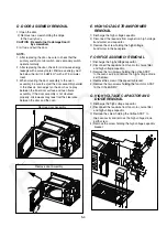 Предварительный просмотр 15 страницы Panasonic NN-ST34HMRPH Service Manual