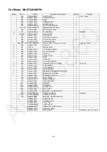 Preview for 38 page of Panasonic NN-ST34HMYTE Service Manual