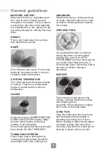 Preview for 10 page of Panasonic NN-ST34NB Operating Instructions Manual