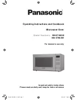 Panasonic NN-ST452W Operating Instructions Manual preview