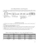 Preview for 23 page of Panasonic NN-ST459W Cookery Book & Operating Instructions