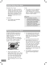 Предварительный просмотр 10 страницы Panasonic NN-ST45KW Operating Instructions Manual