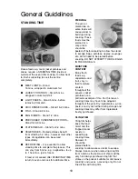 Preview for 11 page of Panasonic NN-ST477 Cookery Book & Operating Instructions