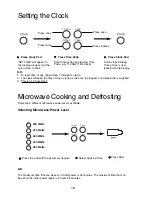 Preview for 19 page of Panasonic NN-ST477 Cookery Book & Operating Instructions