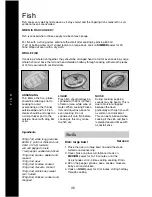 Preview for 46 page of Panasonic NN-ST477 Cookery Book & Operating Instructions