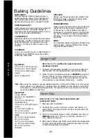 Preview for 66 page of Panasonic NN-ST477 Cookery Book & Operating Instructions