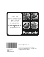 Preview for 74 page of Panasonic NN-ST477 Cookery Book & Operating Instructions