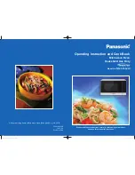 Preview for 1 page of Panasonic NN-ST64JW Operating Instruction And Cook Book