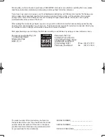 Preview for 2 page of Panasonic NN-ST64JW Operating Instruction And Cook Book