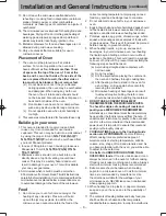 Preview for 8 page of Panasonic NN-ST64JW Operating Instruction And Cook Book