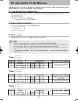 Preview for 20 page of Panasonic NN-ST64JW Operating Instruction And Cook Book