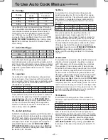 Preview for 23 page of Panasonic NN-ST64JW Operating Instruction And Cook Book