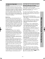 Preview for 35 page of Panasonic NN-ST64JW Operating Instruction And Cook Book