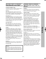 Preview for 39 page of Panasonic NN-ST64JW Operating Instruction And Cook Book