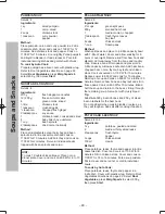 Preview for 40 page of Panasonic NN-ST64JW Operating Instruction And Cook Book