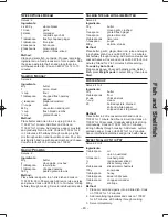 Preview for 43 page of Panasonic NN-ST64JW Operating Instruction And Cook Book