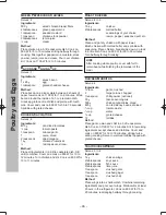 Preview for 46 page of Panasonic NN-ST64JW Operating Instruction And Cook Book