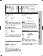 Preview for 65 page of Panasonic NN-ST64JW Operating Instruction And Cook Book