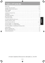 Preview for 2 page of Panasonic NN-ST65 Operating Instructions Manual