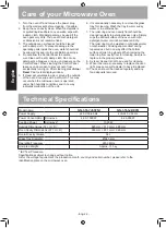 Preview for 23 page of Panasonic NN-ST65 Operating Instructions Manual