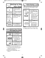 Preview for 15 page of Panasonic NN-ST651B Operating Instructions Manual