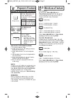 Preview for 17 page of Panasonic NN-ST651B Operating Instructions Manual